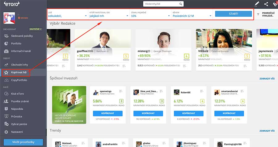 kopirovanie obchodov na etoro