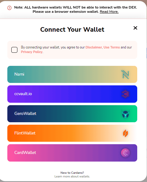 SundeaSwap penazenky