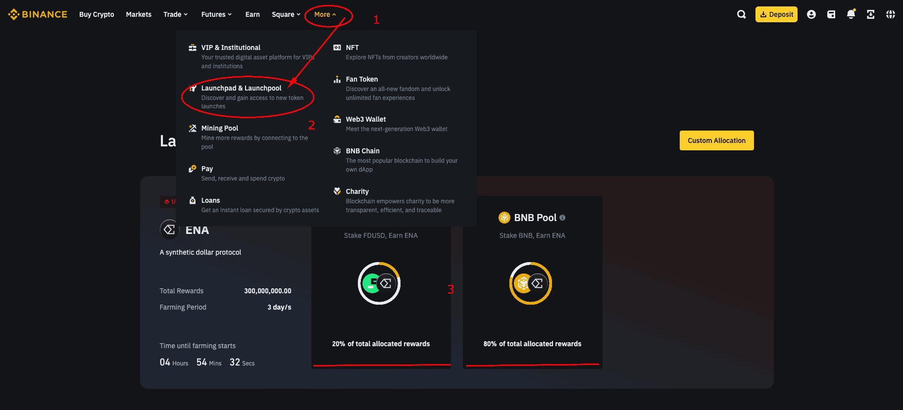 launchpool ena launchpool ena