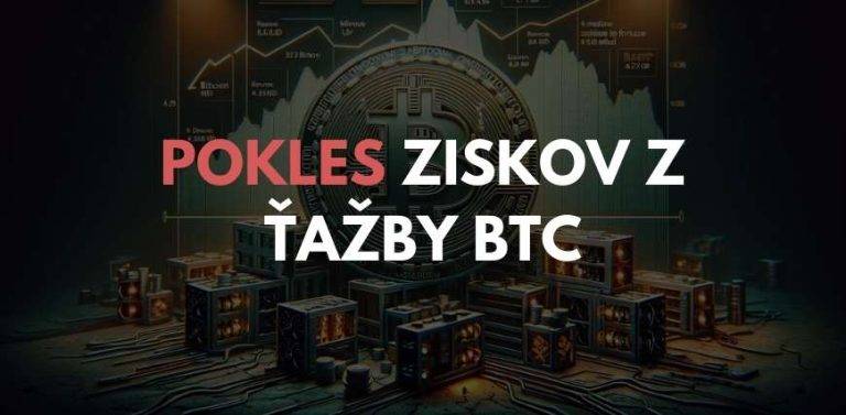 pokles ziskov z ťaženia BTC