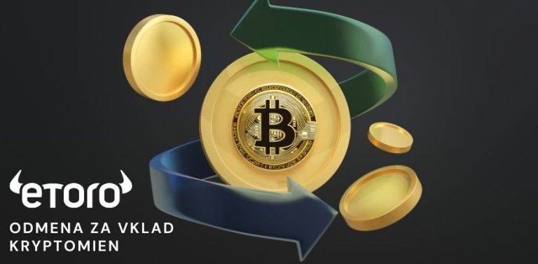 eToro odmeňuje vklady kryptomien